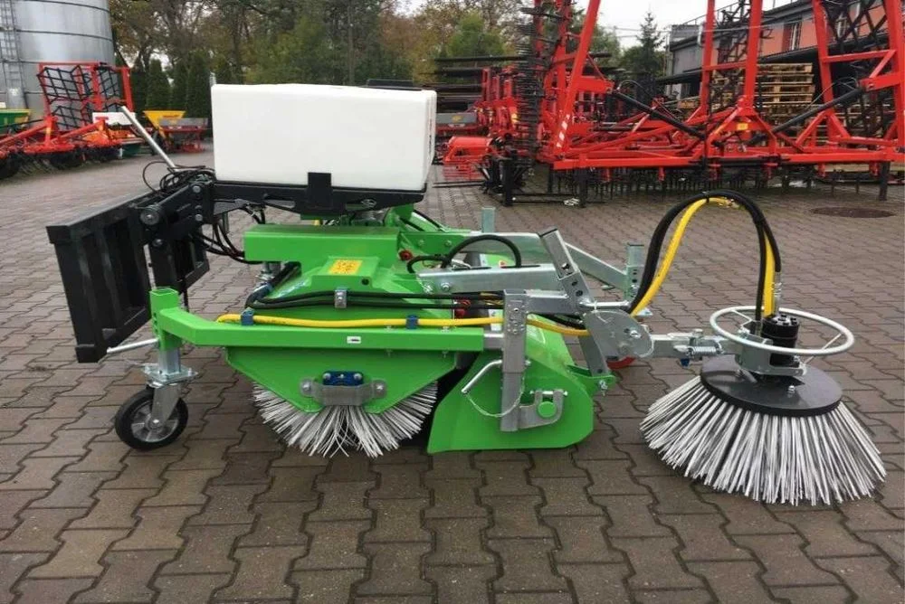 szczotka hydrauliczna zamiatarka do traktora wózka ładowarki solidna – zdjęcie 3