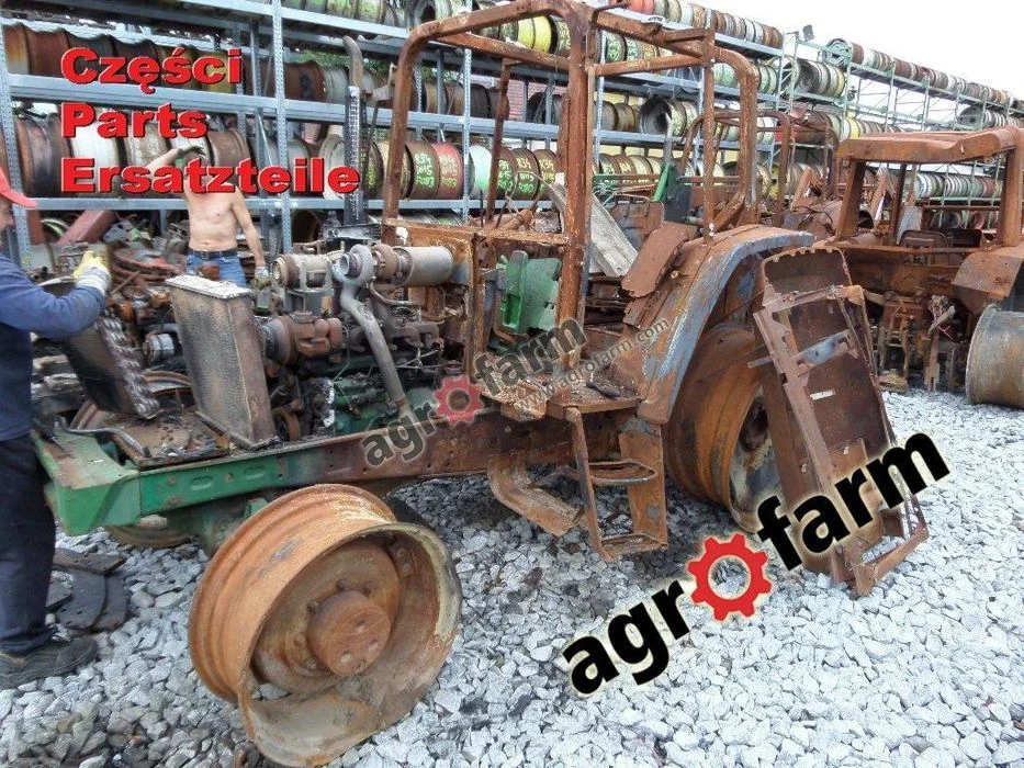 John Deere 6300 części, skrzynia biegów, silnik