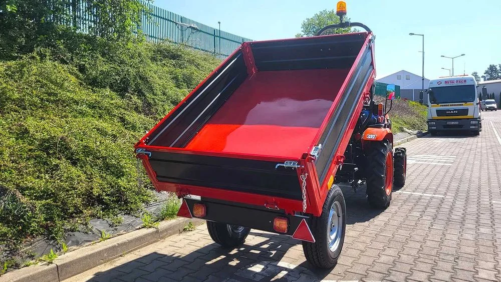Przyczepa rolnicza do ciągnika metal-fach T963/2 NELA T963/3, T736A – zdjęcie 6