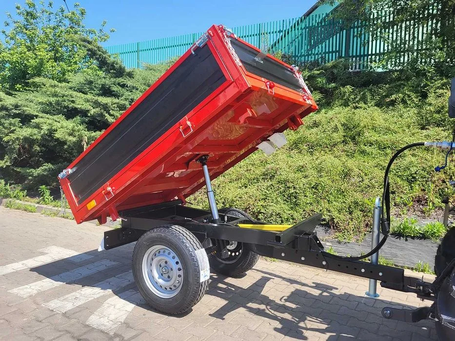 Przyczepa rolnicza do ciągnika metal-fach T963/2 NELA T963/3, T736A – zdjęcie 2