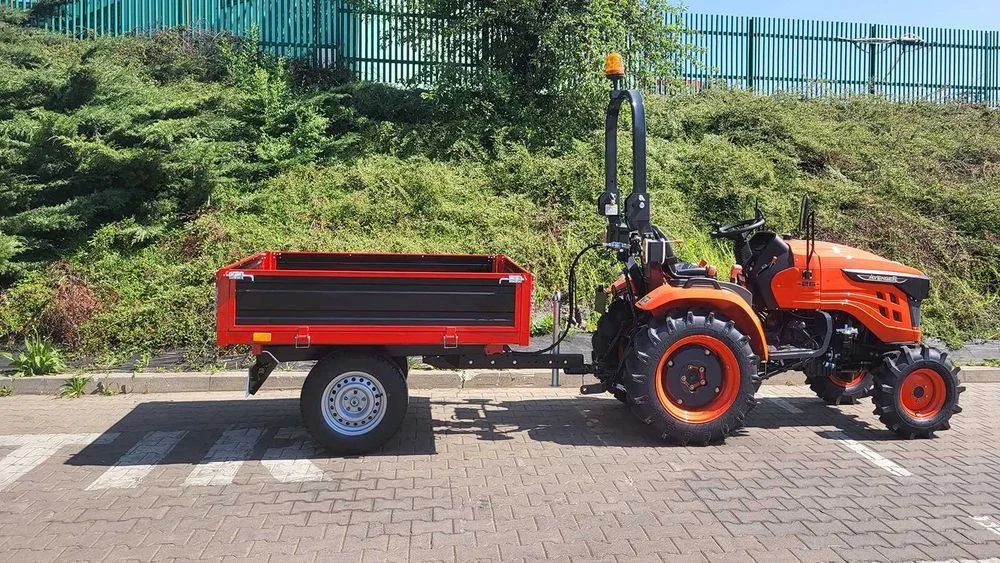 Przyczepa rolnicza do ciągnika metal-fach T963/2 NELA T963/3, T736A – zdjęcie 3