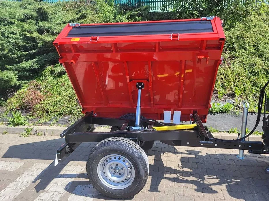Przyczepa rolnicza do ciągnika metal-fach T963/2 NELA T963/3, T736A – zdjęcie 4