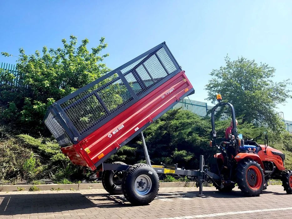 Przyczepa rolnicza do ciągnika metal-fach T963/2 NELA T963/3, T736A – zdjęcie 7