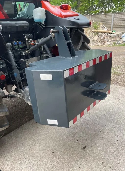 Obciążnik do ciągnika, balast. Na przedni i tylny TUZ. Pełna personalizacja. Solidna konstrukcja. 200kg 400kg 600kg 1000kg 1200kg 1500kg – zdjęcie 2