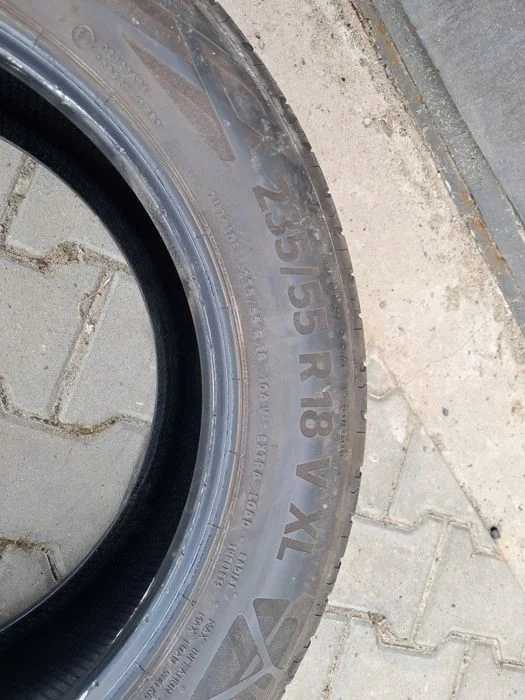 2x 235/55r18 Continental Ecocontact 6 letnie opony używane 2022r 5mm cena za 2 szt – zdjęcie 4