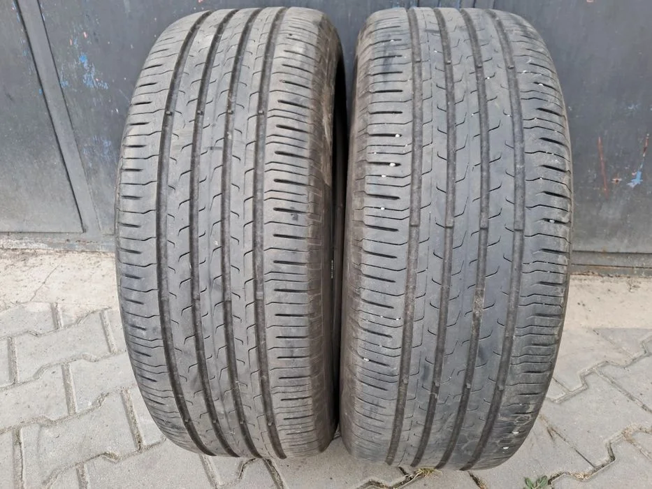 2x 235/55r18 Continental Ecocontact 6 letnie opony używane 2022r 5mm cena za 2 szt