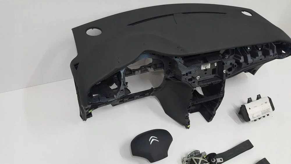 Citroen C3 Ii 2 Deska Rozdzielcza Konsola Kokpit Pulpit Poduszki Airbag Air Bag Pasy Kit Set – zdjęcie 2