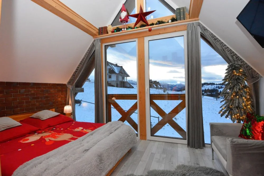 Domek na wyłączność k/Zakopane, góry, jacuzzi prywatne, sauna – zdjęcie 10