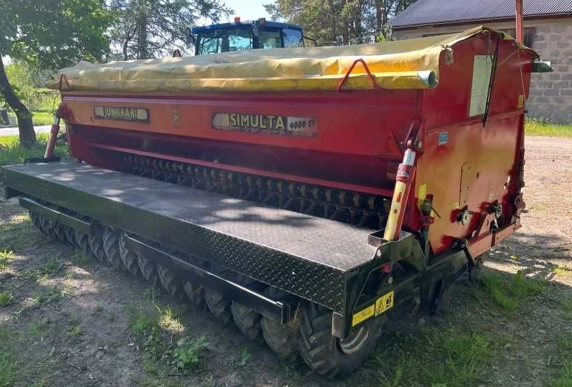 siewnik talerzowy Junkkari Simulta 4000ST bezorkowy – zdjęcie 5