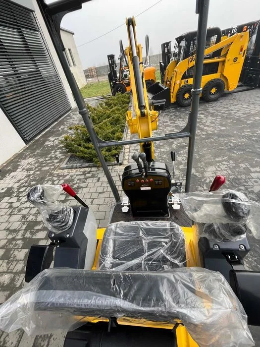 Koparka gąsienicowa GG JAPAN1000J silnik Kubota, joysticki, skrętne ramię, rozsuwane gąsienice Gunter Grossmann – zdjęcie 5