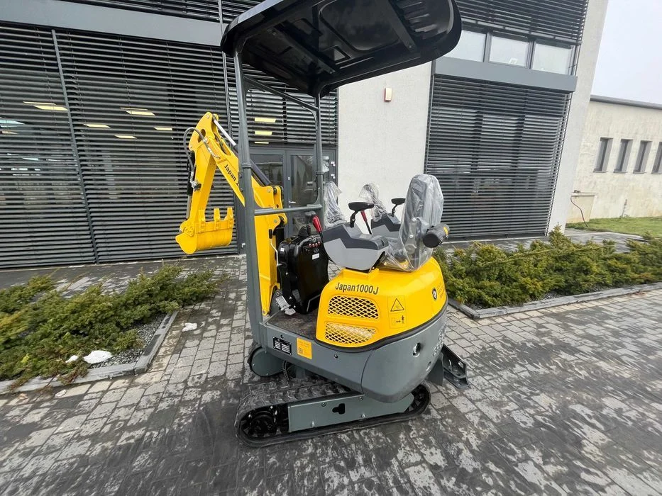 Koparka gąsienicowa GG JAPAN1000J silnik Kubota, joysticki, skrętne ramię, rozsuwane gąsienice Gunter Grossmann – zdjęcie 3