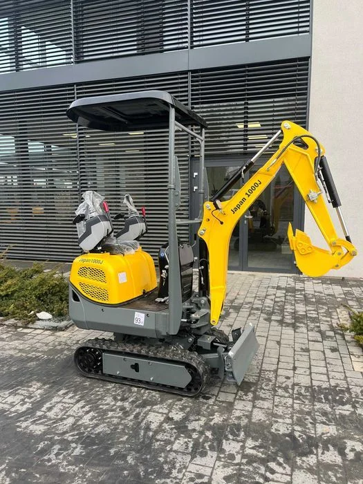 Koparka gąsienicowa GG JAPAN1000J silnik Kubota, joysticki, skrętne ramię, rozsuwane gąsienice Gunter Grossmann – zdjęcie 6