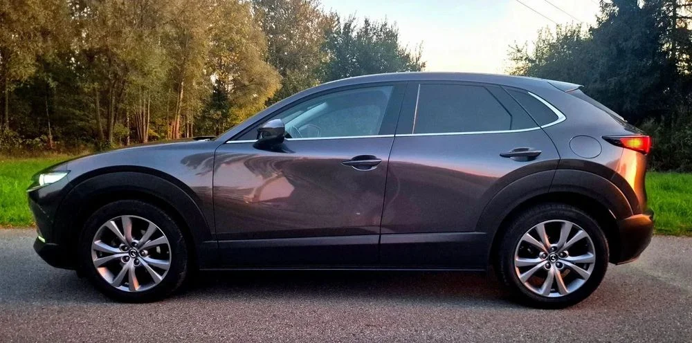 Mazda CX-30 Skyactive-X 186 koni, Kanjo Sport, 1-właściciel, krajowa, serwis ASO – zdjęcie 2