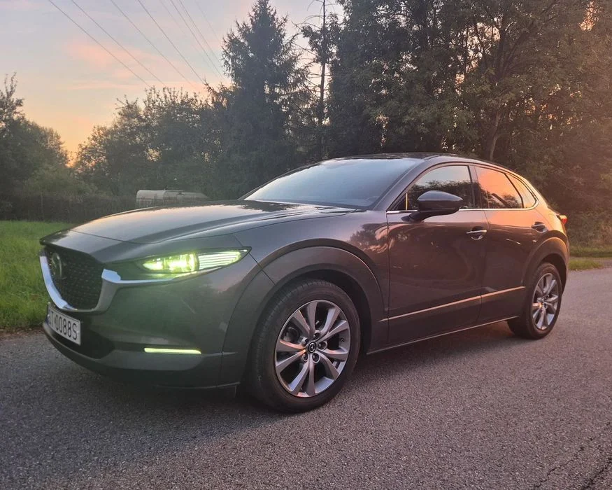 Mazda CX-30 Skyactive-X 186 koni, Kanjo Sport, 1-właściciel, krajowa, serwis ASO