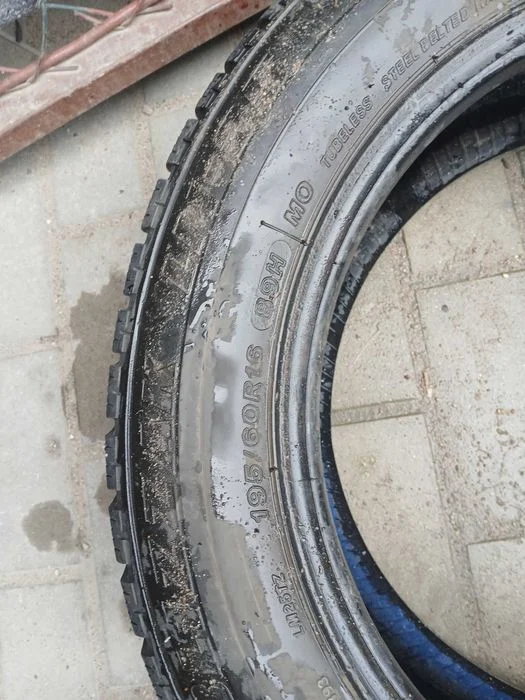 2x używane opony zimowe 195/60 R16 Bridgestone Gwarancja Montaż wybór – zdjęcie 5
