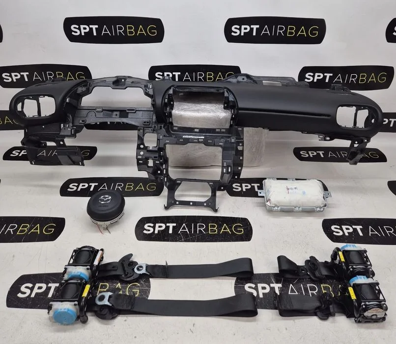 Mazda Ii 2 Kokpit Deska Konsola Pulpit Poduszka Airbag Air Bag Pasy Kit Set – zdjęcie 2