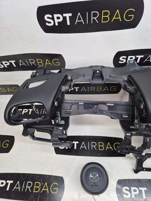 Mazda Ii 2 Kokpit Deska Konsola Pulpit Poduszka Airbag Air Bag Pasy Kit Set – zdjęcie 3