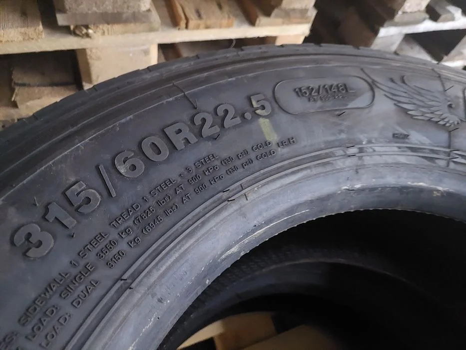 2x JAK NOWE opony 315/60R22.5 Crosswind CWS30K 2023 rok – zdjęcie 3