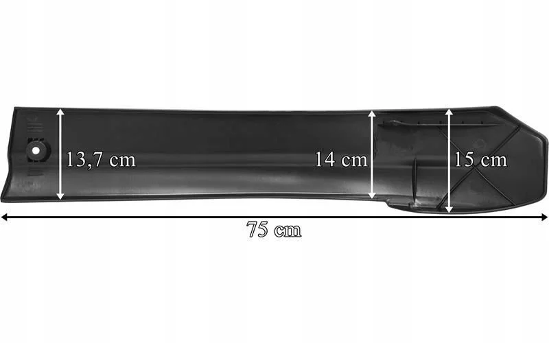 renault premium volvo fe 05- spoiler zderzaka 25369343 5010578355 – zdjęcie 2