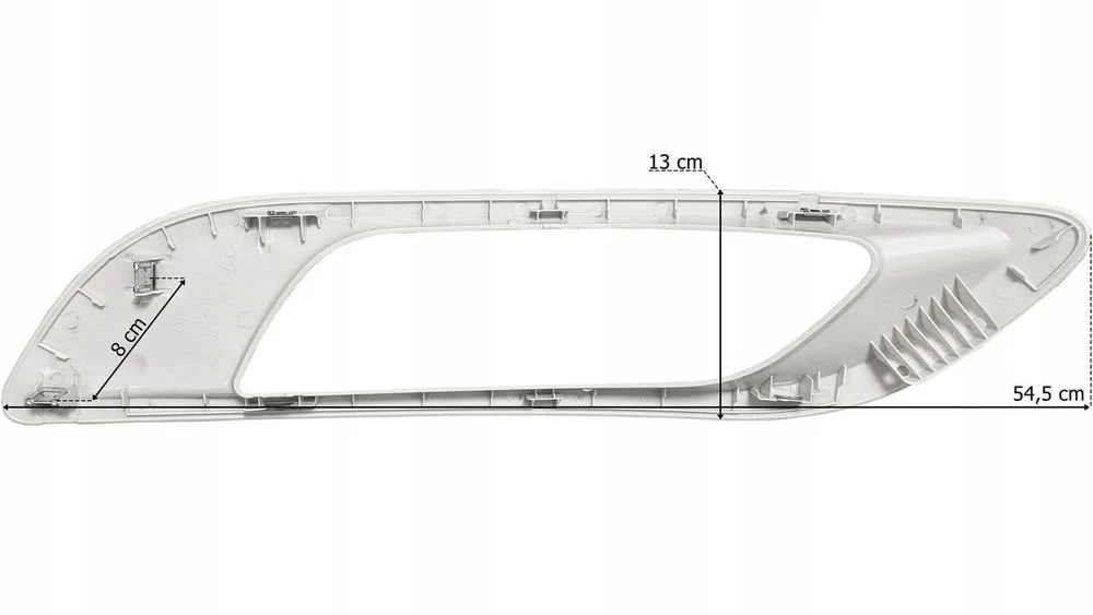 daf cf euro 6 ramka halogenu prawa 1848558 – zdjęcie 3