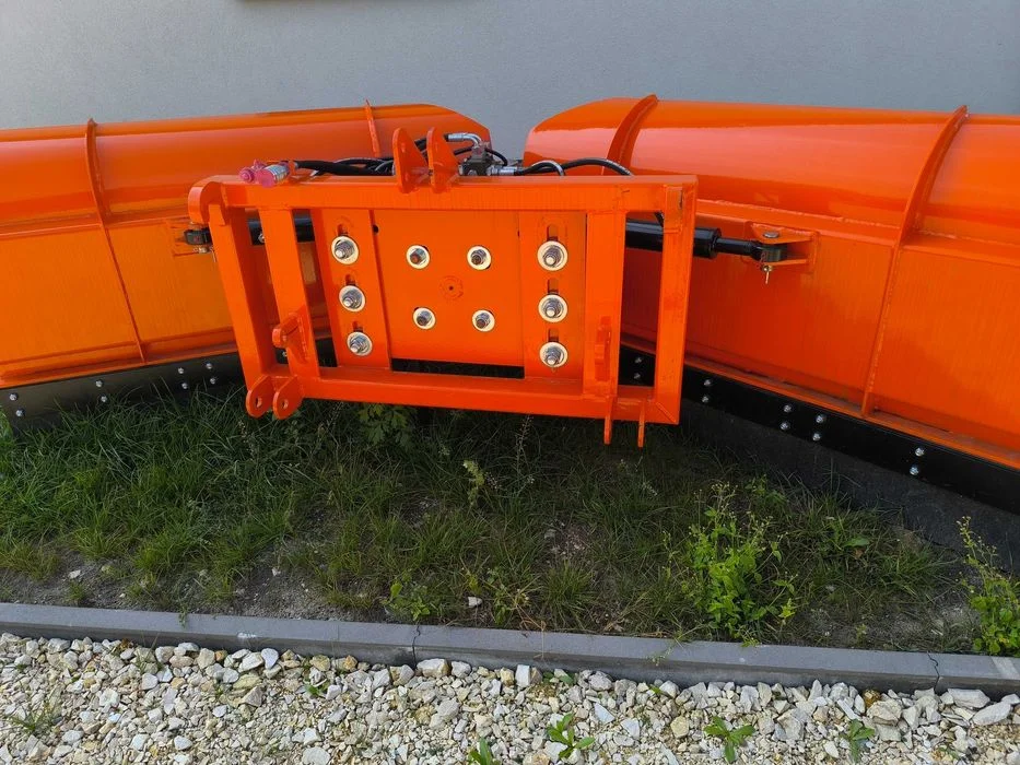Hit Pług do śniegu Strzałka 6mm wysoka Metal-technik 2,6-3,0m – zdjęcie 4