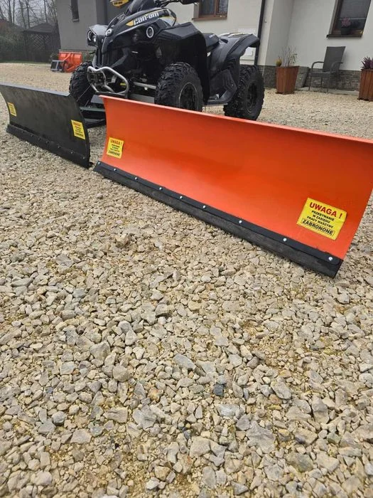 PŁUG solidny do śniegu QUAD mocowania do spodu lub od czoła – zdjęcie 4
