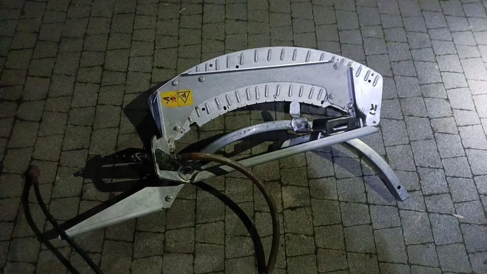 Limiter rozsiewacza amazone prawy lewy