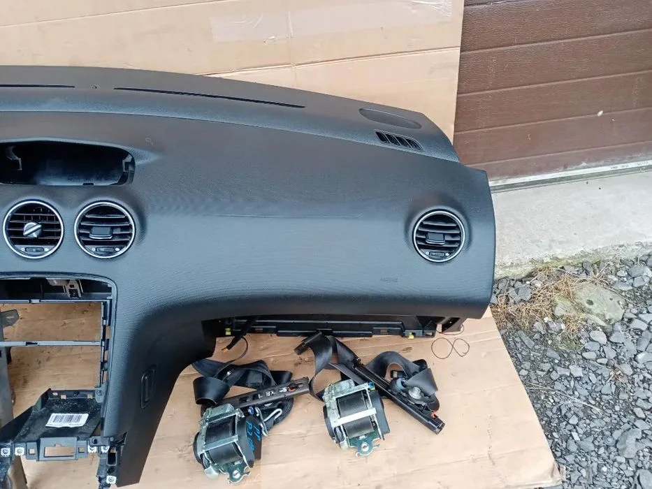 Konsola Airbag pasy Peugeot 308 T7 poduszki komplet – zdjęcie 5
