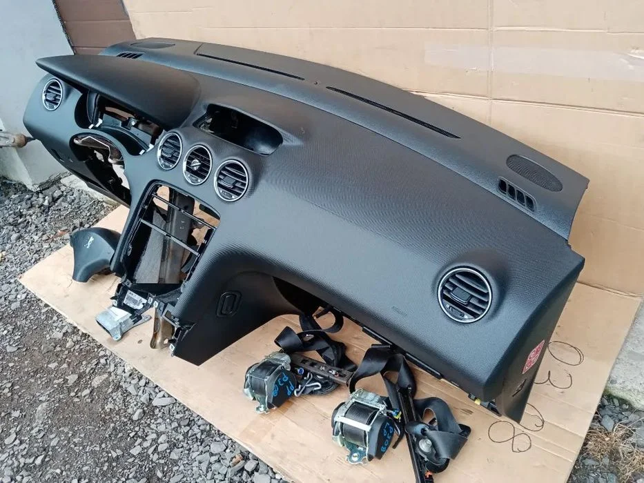 Konsola Airbag pasy Peugeot 308 T7 poduszki komplet – zdjęcie 9