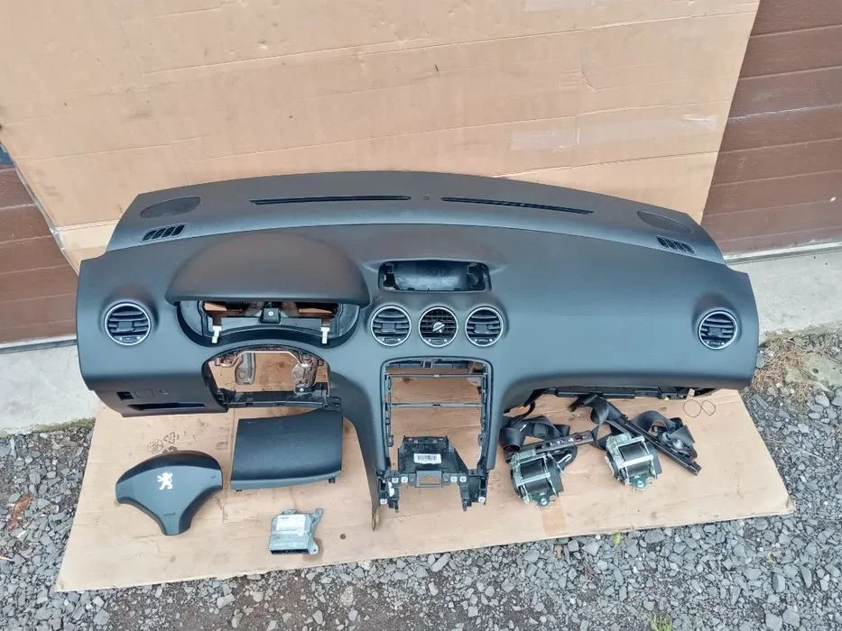 Konsola Airbag pasy Peugeot 308 T7 poduszki komplet