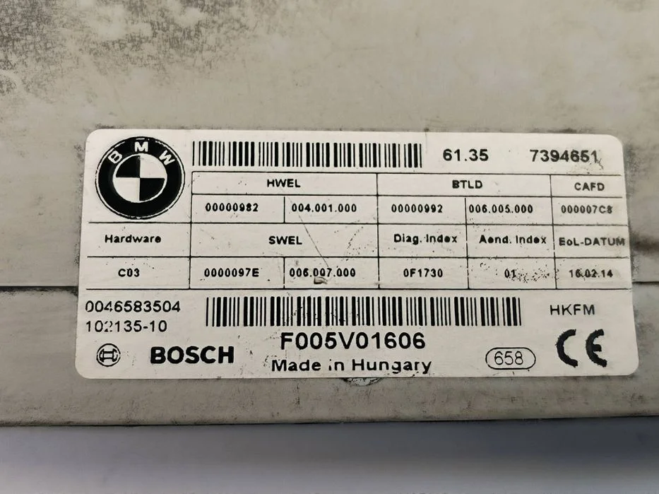 MODUŁ BMW 520 D F005V01606 – zdjęcie 2