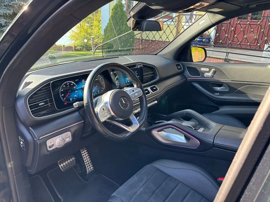 Mercedes-Benz GLE Salon Polska ASO MB bezwypadkowy FVAT23% 245KM 300d – zdjęcie 6