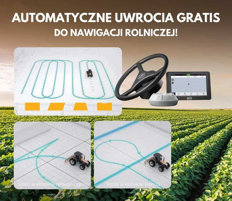 Powystawowa Nawigacja FJDynamics- dokładność prowadzenia RTK 2.5 cm – zdjęcie 4