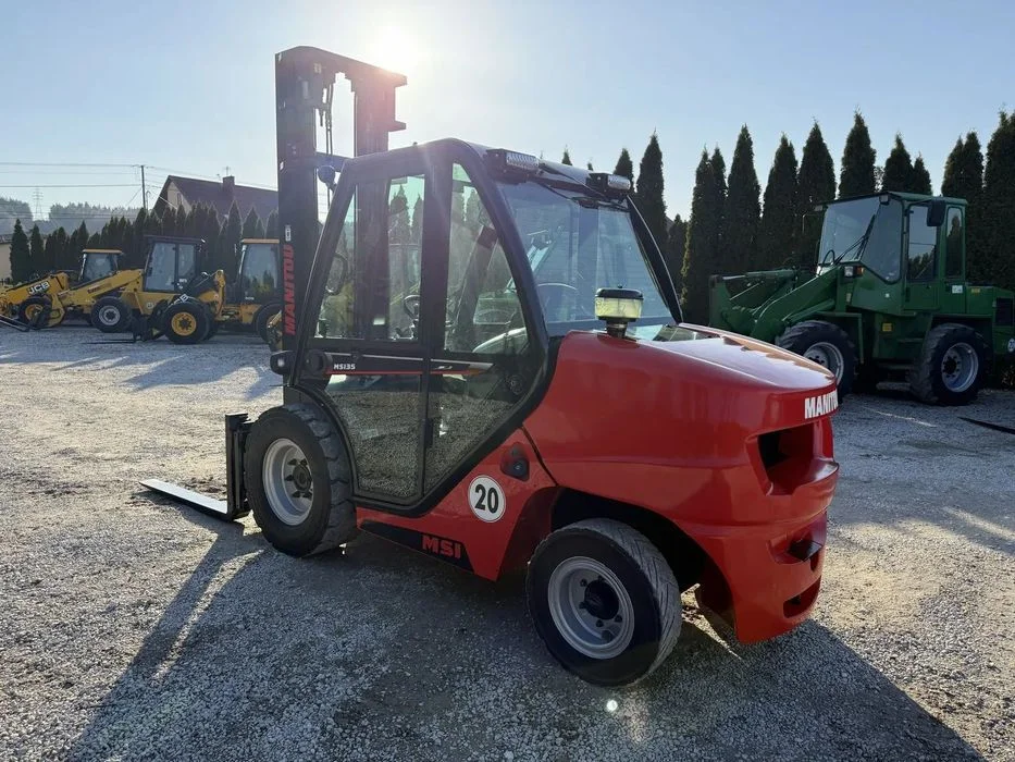 Linde MSI 35 MSI35 MANITOU / PIĘKNY / 2020 ROK! / TYLKO 1890 MTH / ORYGINAŁ / Z NIEMIEC / DIESEL / UDŹWIG 3,5T / 30 MSI30 35D AUSA LINDE Wózek widłowy terenowy Linde H30 H35 H40 H25 Toyota Ausa – zdjęcie 3