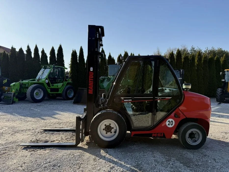 Linde MSI 35 MSI35 MANITOU / PIĘKNY / 2020 ROK! / TYLKO 1890 MTH / ORYGINAŁ / Z NIEMIEC / DIESEL / UDŹWIG 3,5T / 30 MSI30 35D AUSA LINDE Wózek widłowy terenowy Linde H30 H35 H40 H25 Toyota Ausa – zdjęcie 2