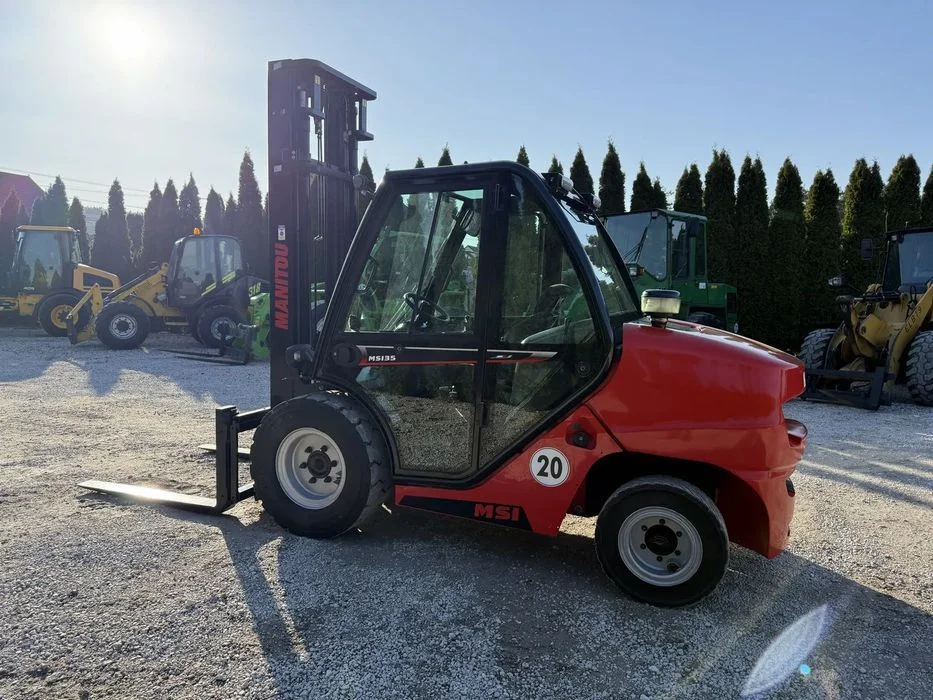 Linde MSI 35 MSI35 MANITOU / PIĘKNY / 2020 ROK! / TYLKO 1890 MTH / ORYGINAŁ / Z NIEMIEC / DIESEL / UDŹWIG 3,5T / 30 MSI30 35D AUSA LINDE Wózek widłowy terenowy Linde H30 H35 H40 H25 Toyota Ausa