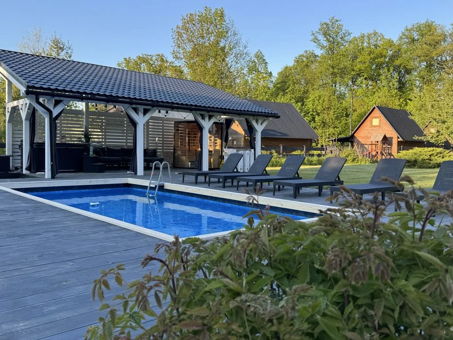 Domek pod Karpaczem balia z jacuzzi i sauna , basen – zdjęcie 2