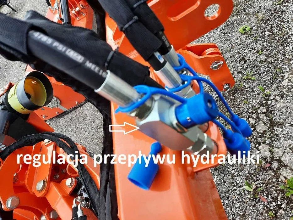 1600APP PROMOCJA MŁOTKI PASKI WAŁEK GRATIS Mulczer Zeppelin Kosiarka Bijakowa Tylno Boczna do Koszenia Skarp Rowów Poboczy Krzaków Zarośli Gałęzi – zdjęcie 8
