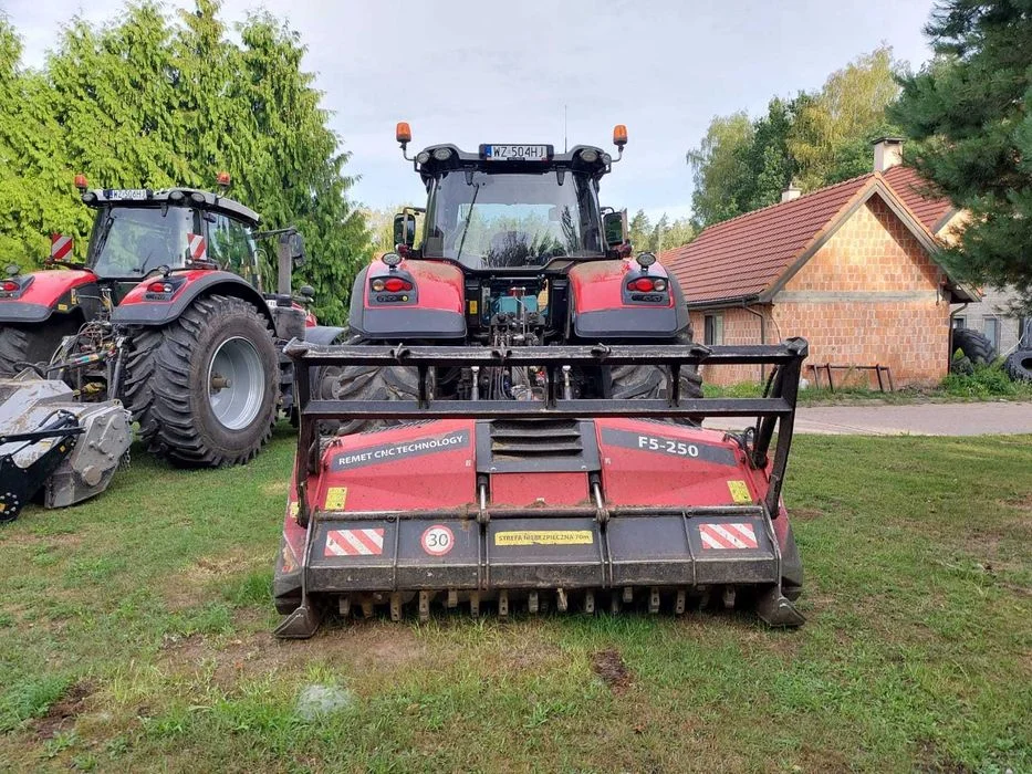 REMET F5-250 idealny do ciągników 200-300KM mulczer leśny , kosiarka , rozdrabniacz , frezowanie pni , karczowanie , mulczowanie , biomasa