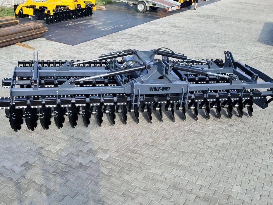 Brona talerzowa 5m hydraulicznie składana, talerzówka
