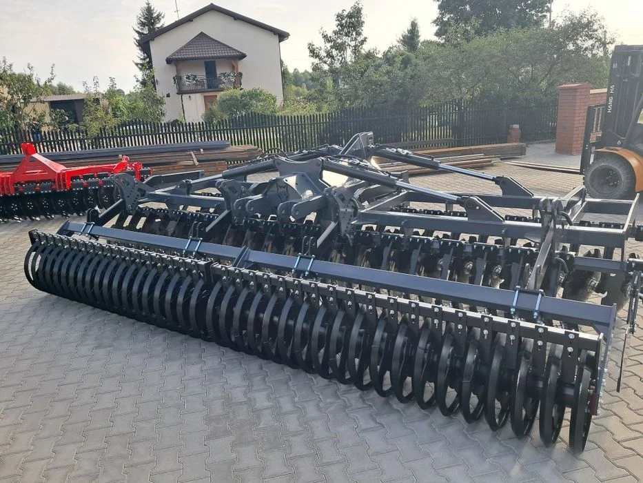 Brona talerzowa 5m hydraulicznie składana, talerzówka – zdjęcie 5