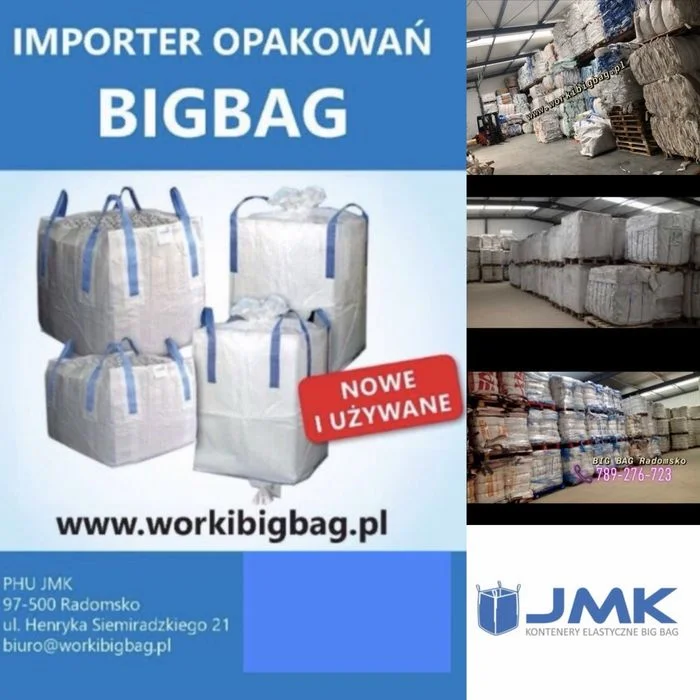 Worki Big Bag Bagi Zaopatrzenie Rolnictwa i Firm BIGBAG – zdjęcie 2