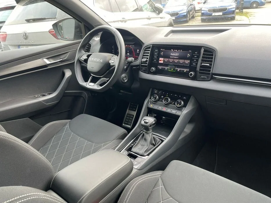 Skoda Karoq 1.5TSI 150KM DSG Sportline Gwarancja do 2028-06-26 FV VAT23 Salon PL – zdjęcie 8