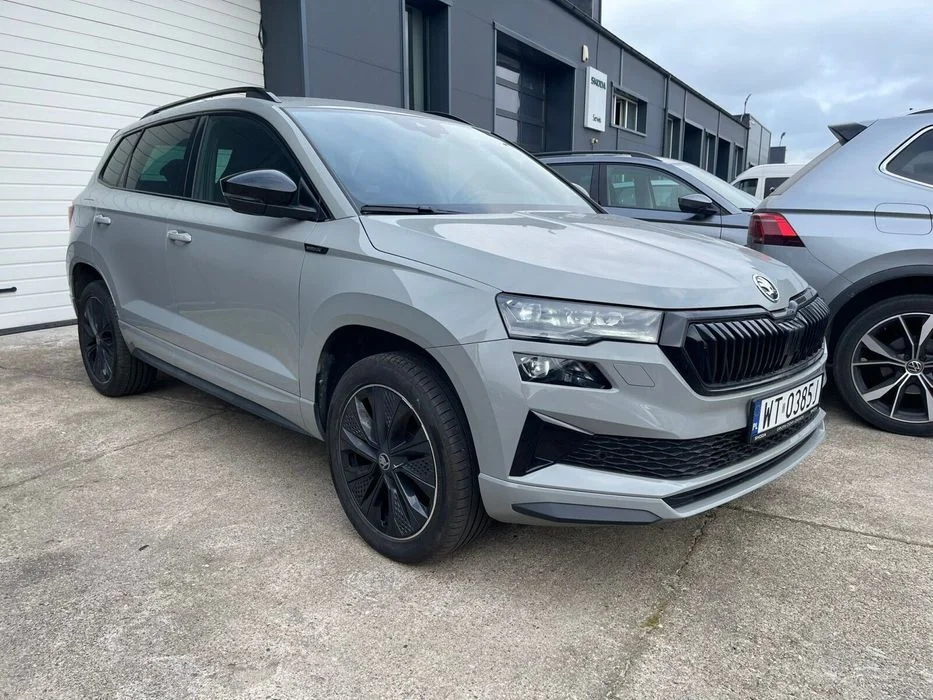Skoda Karoq 1.5TSI 150KM DSG Sportline Gwarancja do 2028-06-26 FV VAT23 Salon PL – zdjęcie 2
