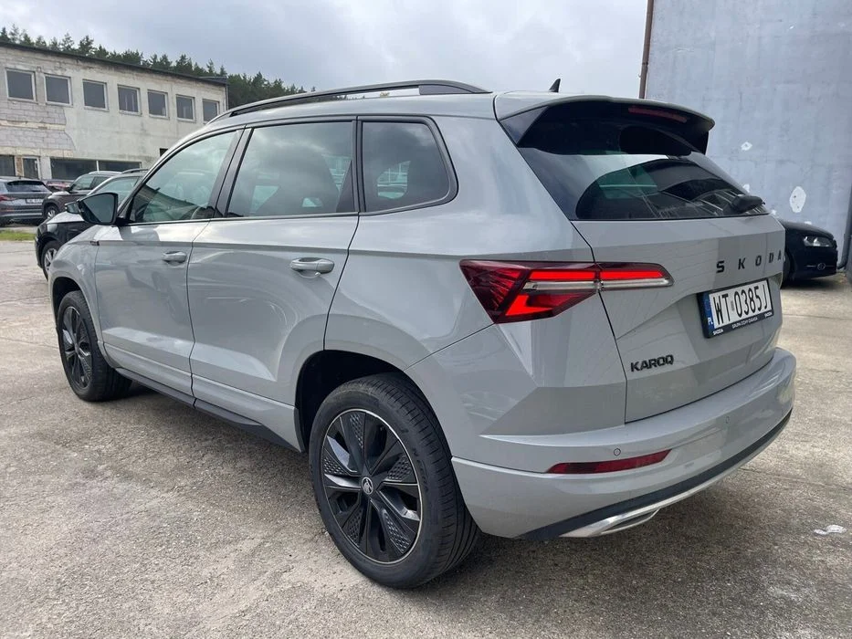 Skoda Karoq 1.5TSI 150KM DSG Sportline Gwarancja do 2028-06-26 FV VAT23 Salon PL – zdjęcie 4