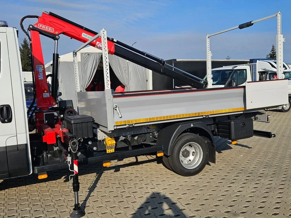 Iveco 35c-50c żuraw HDS, wywrotka, skrzynia, DEMO demo w idealnym stanie na sprzedaż – zdjęcie 4