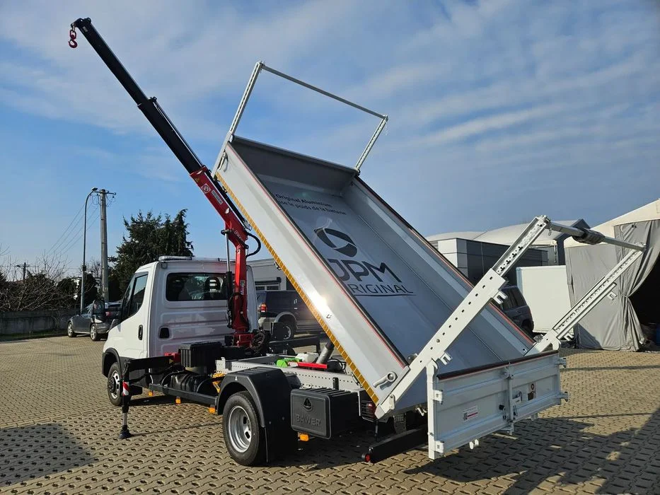 Iveco 35c-50c żuraw HDS, wywrotka, skrzynia, DEMO demo w idealnym stanie na sprzedaż – zdjęcie 2