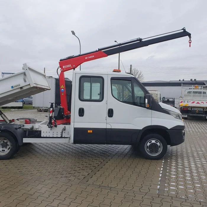 Iveco 35c-50c żuraw HDS, wywrotka, skrzynia, DEMO demo w idealnym stanie na sprzedaż – zdjęcie 5