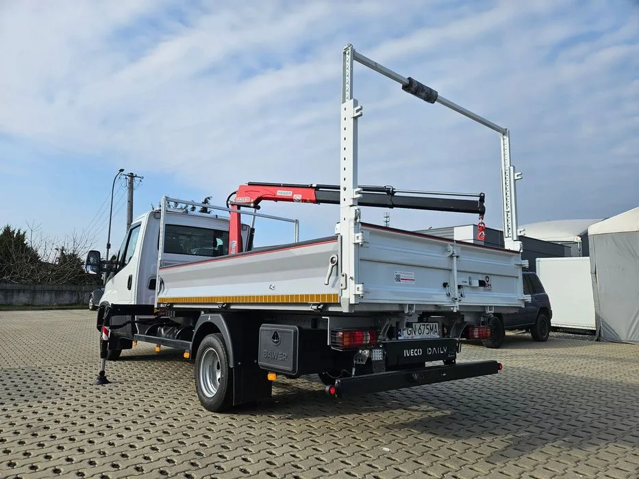 Iveco 35c-50c żuraw HDS, wywrotka, skrzynia, DEMO demo w idealnym stanie na sprzedaż – zdjęcie 8