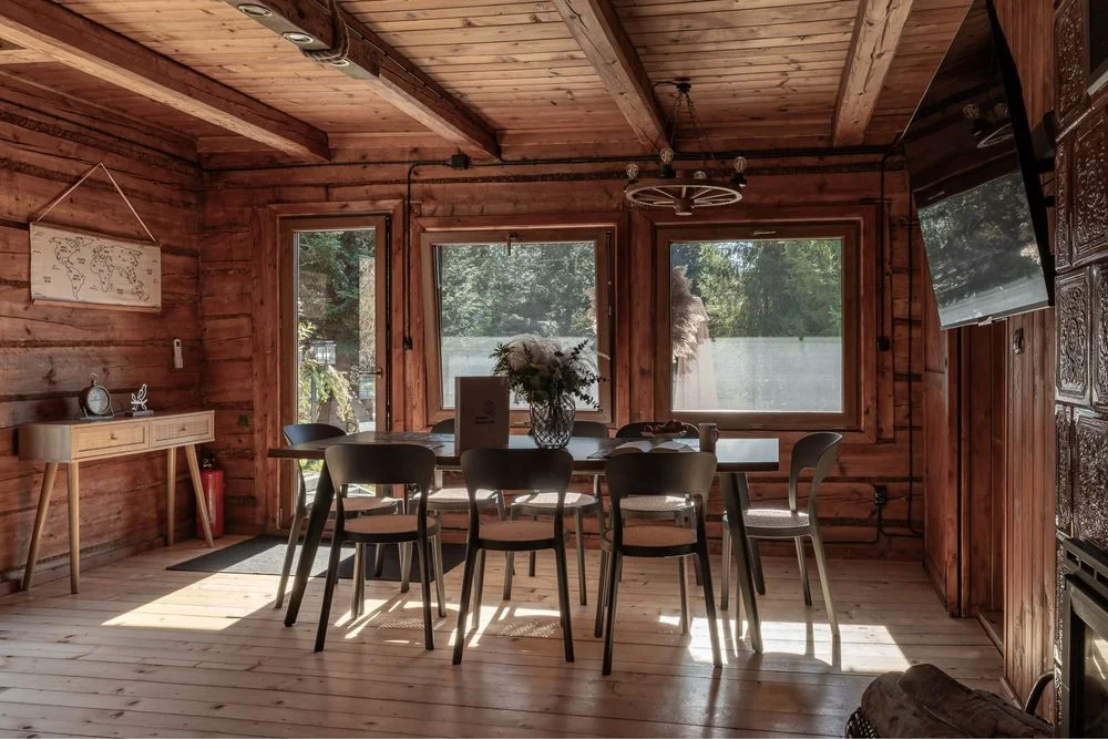 Samodzielny Dom z bala widok na gory, podgrzewany, zadaszony,zabudowany caloroczny basen plaza, jacuzzi, 30a działka, las – zdjęcie 10